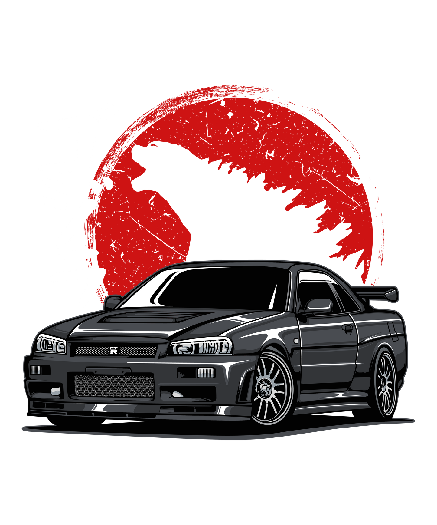 Godzilla DTF Transfer – 11x13.2 in | Skyline Legend Design
