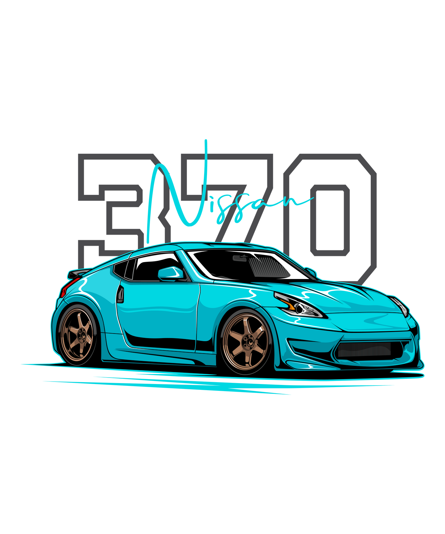 370Z DTF Transfer – 11x7 in | Street Performance Design