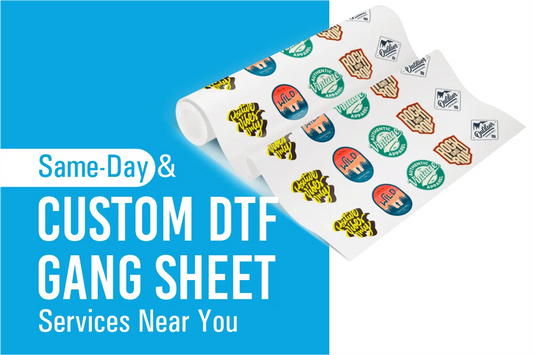 Same-Day and Custom DTF Gang Sheet Services Near You