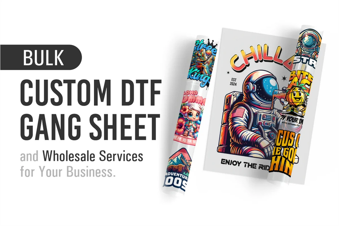 Bulk DTF Gang Sheets and Wholesale Services for Your Business