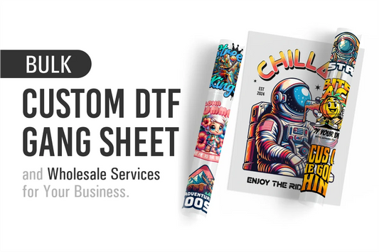 Bulk DTF Gang Sheets and Wholesale Services for Your Business
