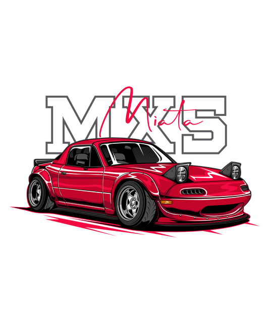 MX5 Miata DTF Transfer – 11x6.6 in | Roadster Legend Design
