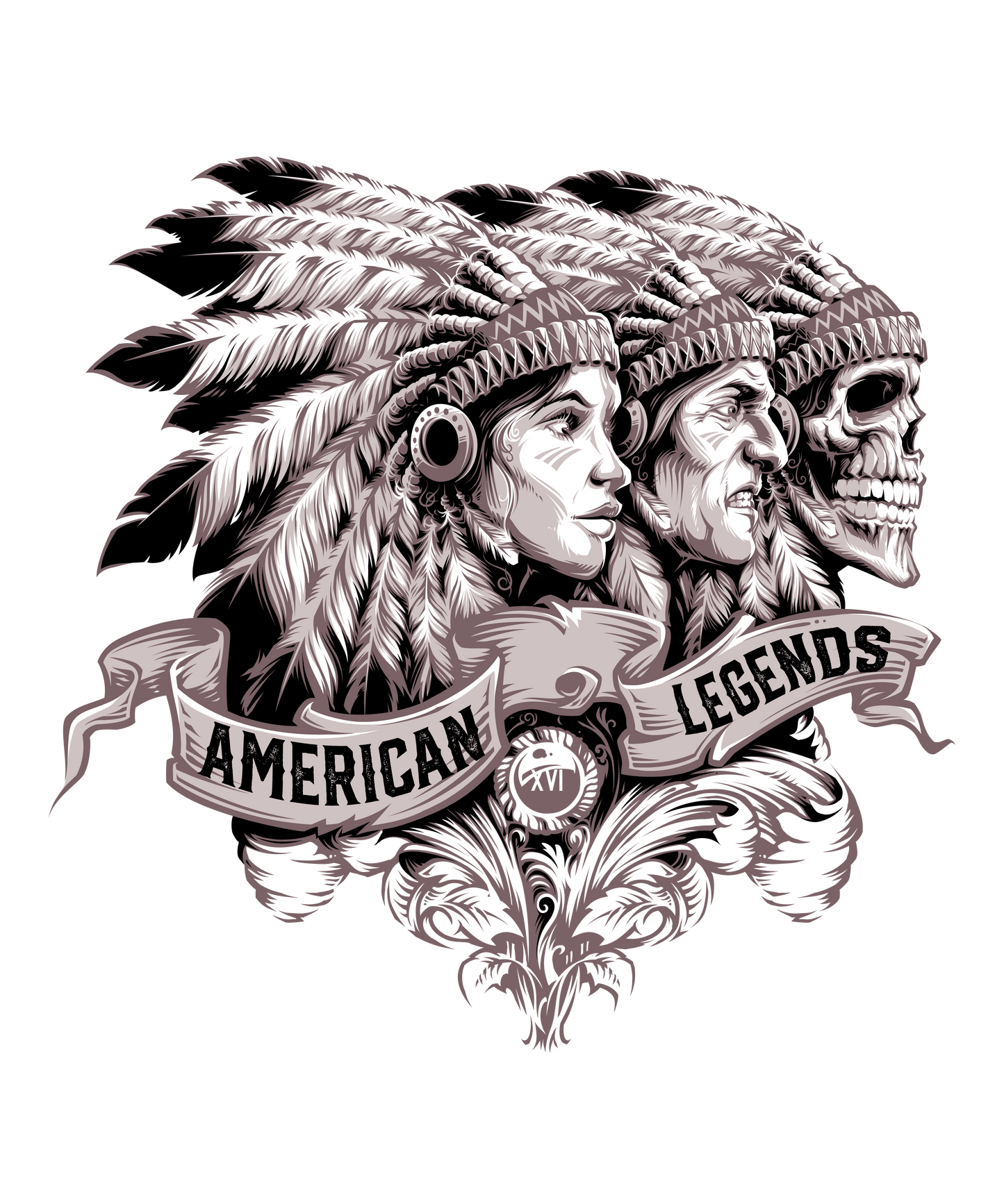 American Legends DTF Transfer – 11x11 Inch Full-Color Transfer