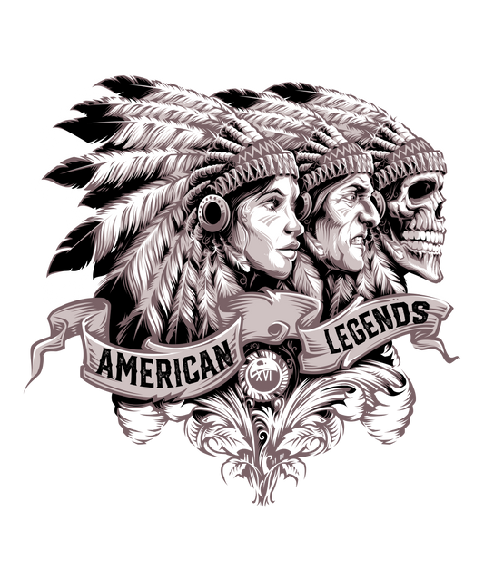 American Legends DTF Transfer – 11x11 Inch Full-Color Transfer