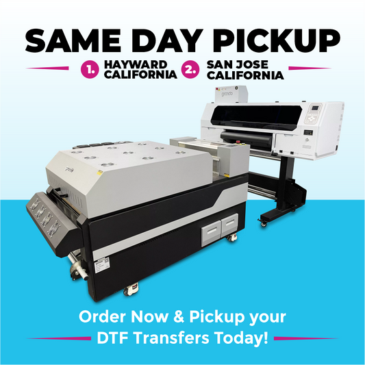DTF Transfers Custom Sizing